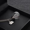 Dandelion Glass Fashion Bottle Girls Necklace Simple Decorative Accessories