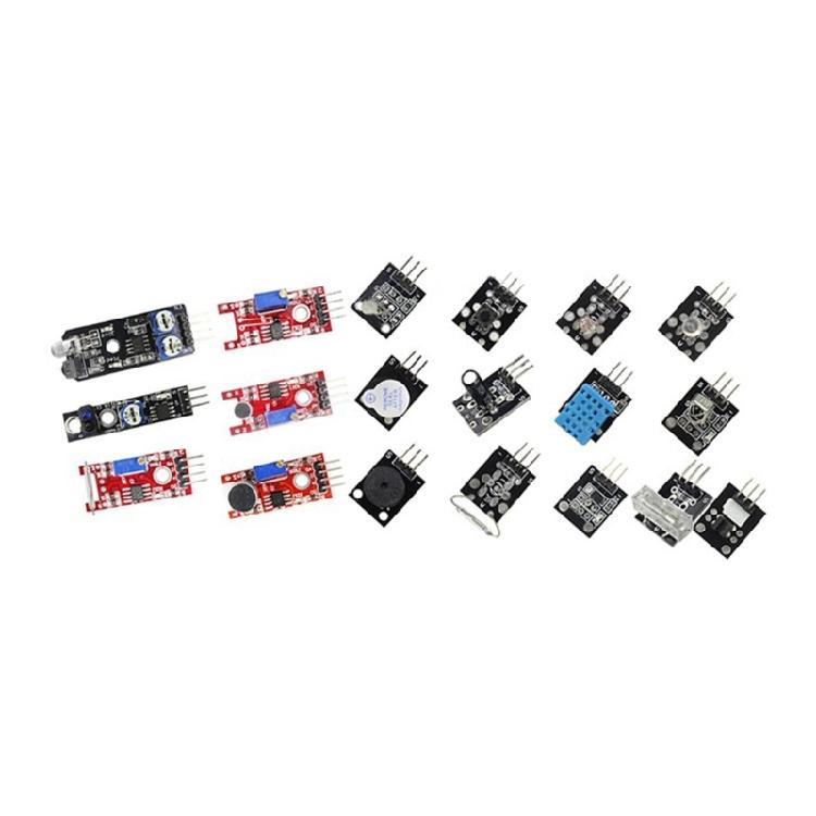 Sensors Assortment Kit 37 in 1 New Starters Sensors Module Kit For DIY Projects with Tilt Switching Module Board