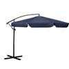 Folding Garden Parasol 6-Segment 350 Cm With Cover Plonos Pl-880
