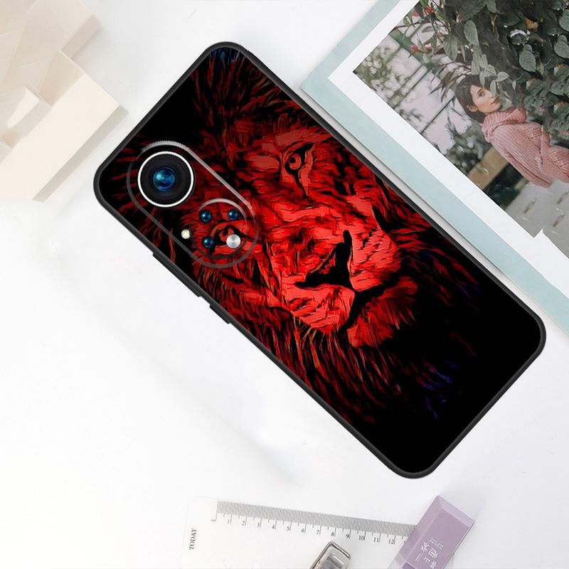 King of jungle Lion Case For Honor Magic 7 Lite 5 6 Pro Cover For Honor X9a X9b X9c X8a X8b X9 200 400 50 70 90
