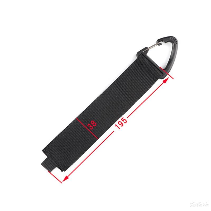 Car Mountaineering Buckle Strap Small Ear Convenient Button Design For Benz AMG W204 W205 W203 W211 W212 W213 W201 W210 stickers LL3
