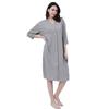 Women's Water-Absorbent, Lint-Free Bathrobe & Nightgown Style Pajamas - Versatile for Home or Outdoors
