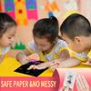 Children Scratch Painting Set Magic Rainbow Colors Scratch Art Painting Card Books Early Education Template Drawing Toys For Kid