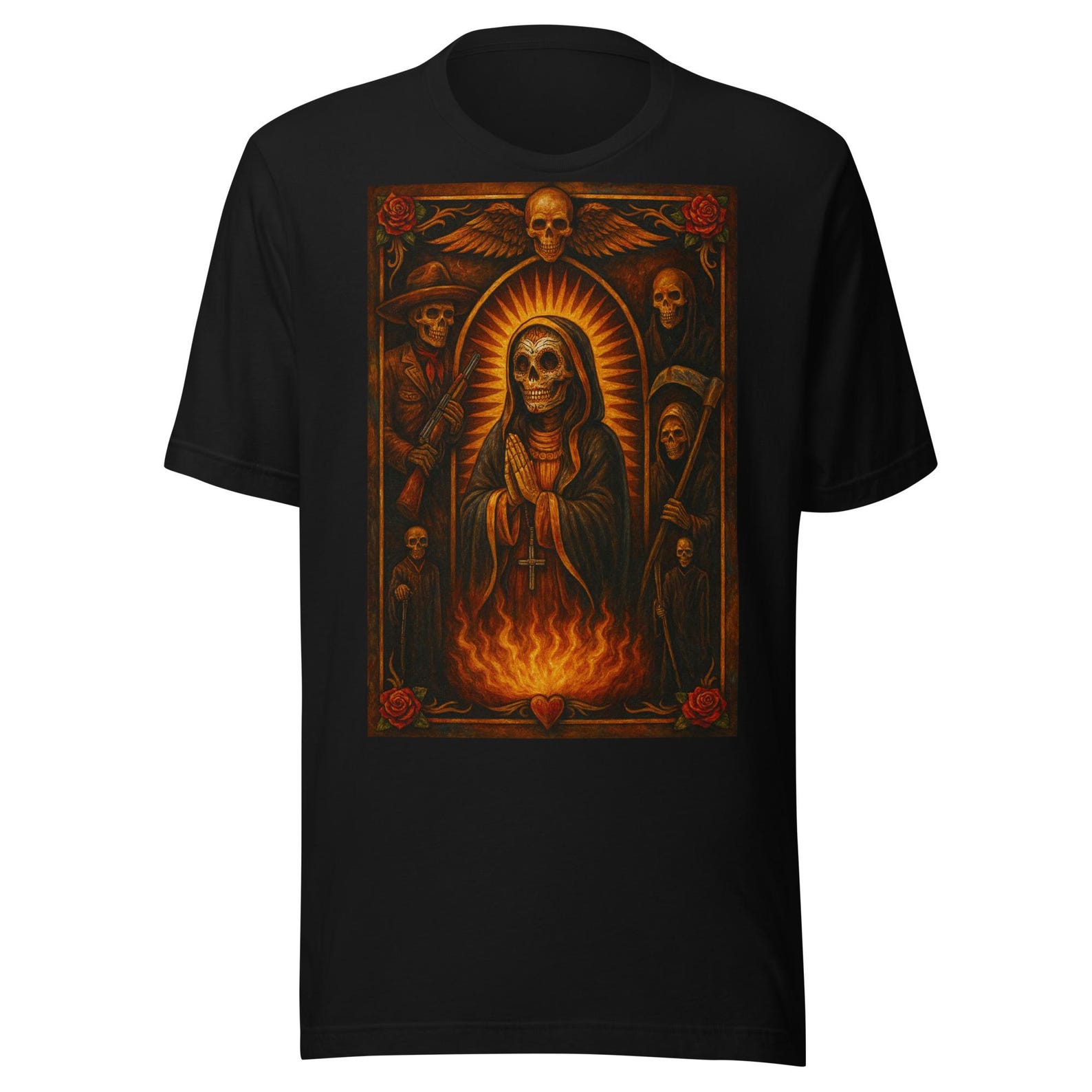 The Holy Death of Fire Unisex t-shirt 2XL