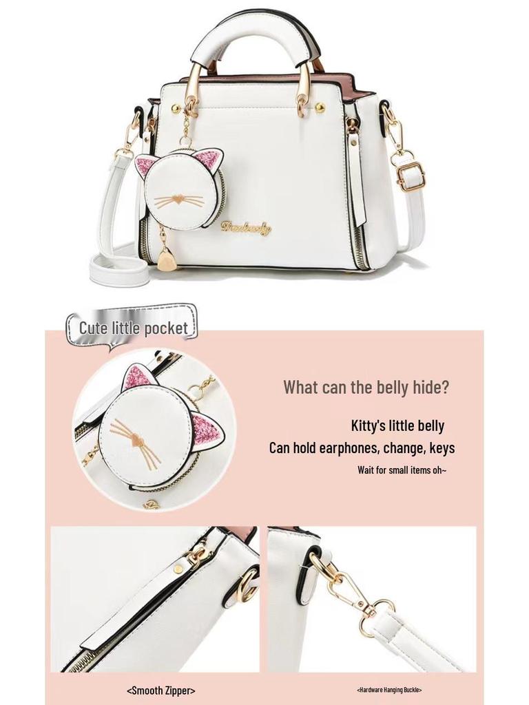 Taizhou Women's Trendy Versatile Handbag - Cute Crossbody Shoulder Bag