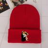 Janpanese Anime Winter Hats for Unisex Luffy New Beanies Knitted Hat Autumn Female Beanie Caps Warmer Bonnet Ladies Casual Cap