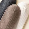 Women Thin Washable Solid Casual Long Stacked Vintage Knee-High Socks Fashion High Elasticity Outdoor Polyester Stockings 1 Pair