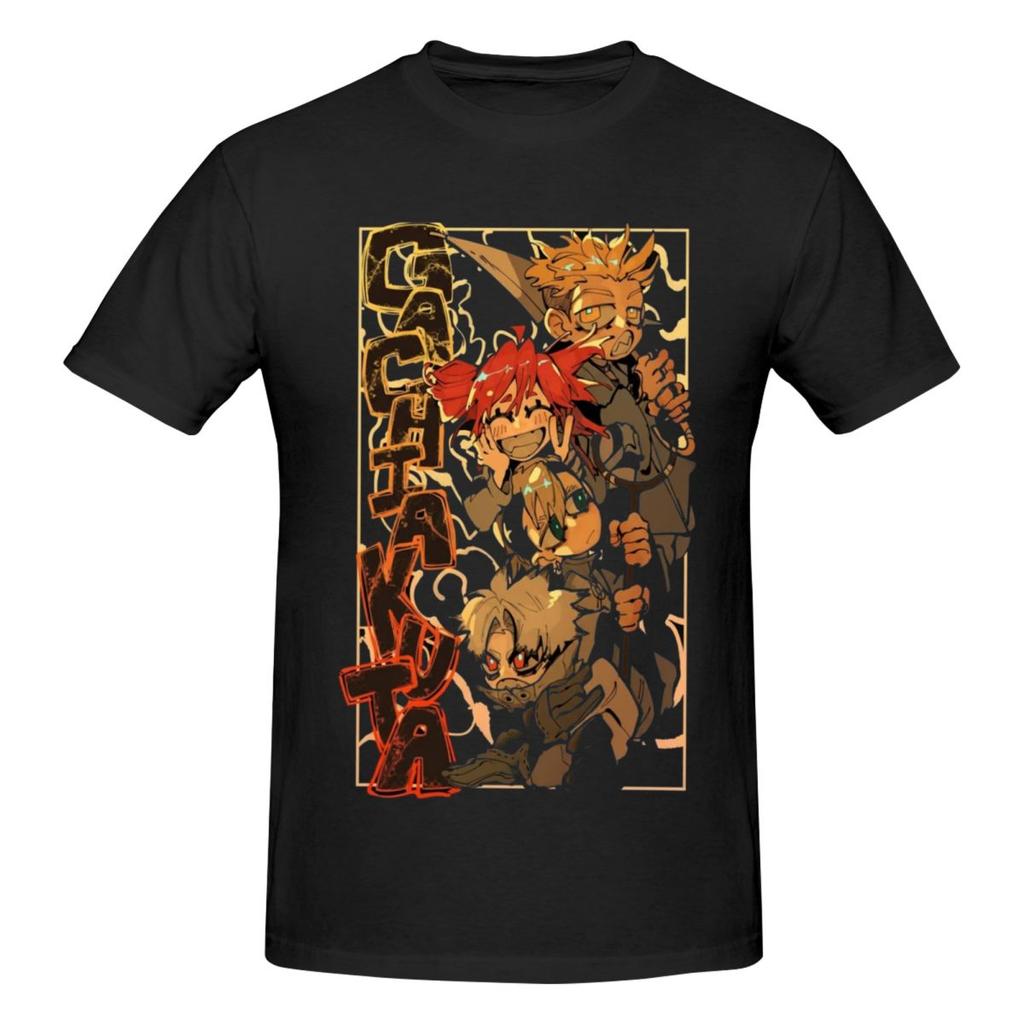 Unisex Gachiakuta Fans Support T Shirt Streetwear Cotton T Shirt Homme