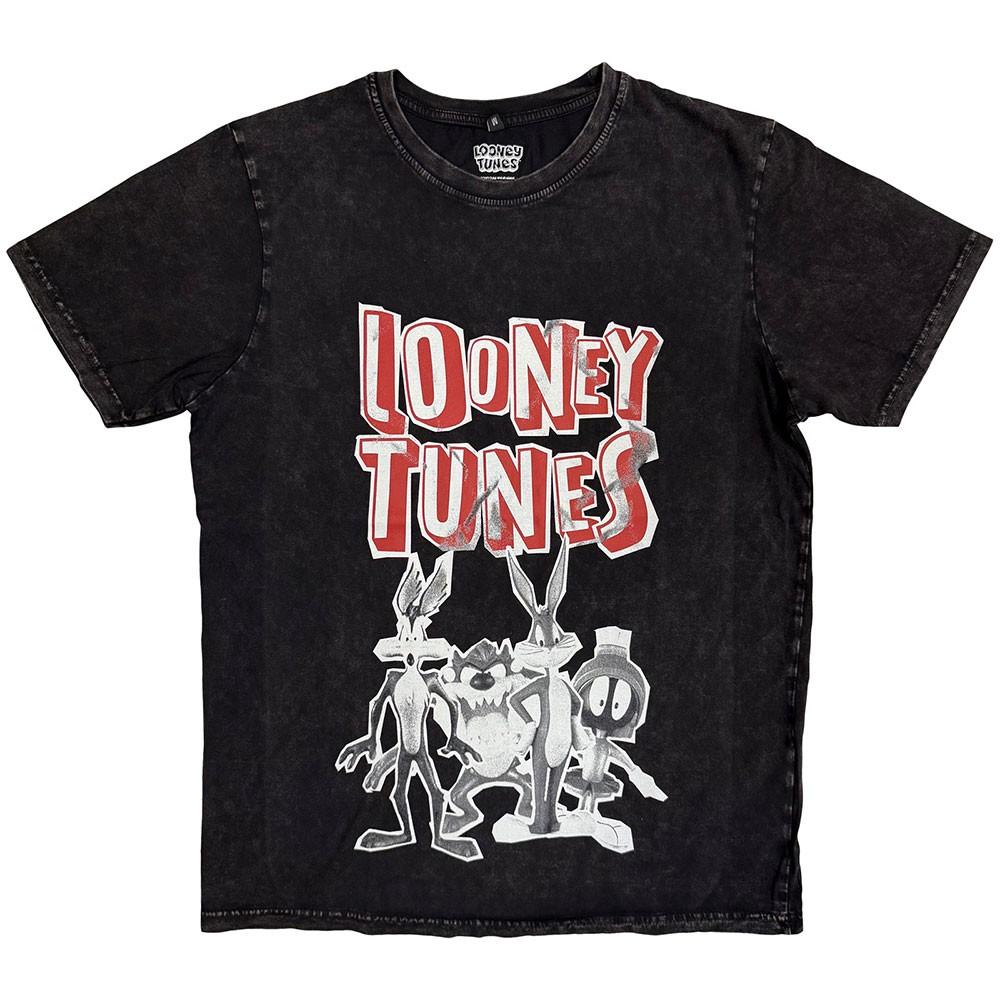 Looney Tunes Characters Black & White offiziell Herren T-Shirt Unisex S