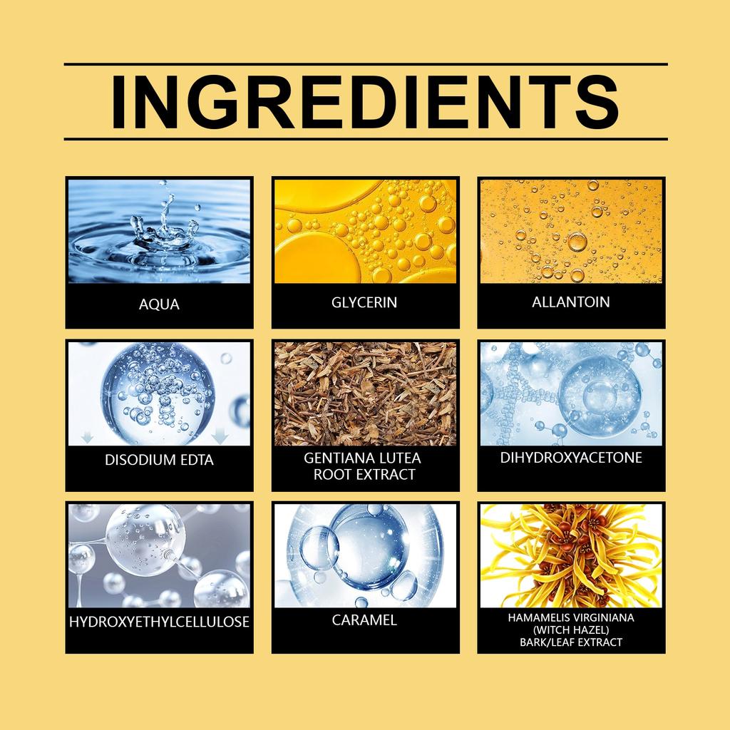 30ml Skin Brightening Essence with Witch Hazel & Gentian Root Extract, Natural Glow Boosting Serum for Radiant Skin