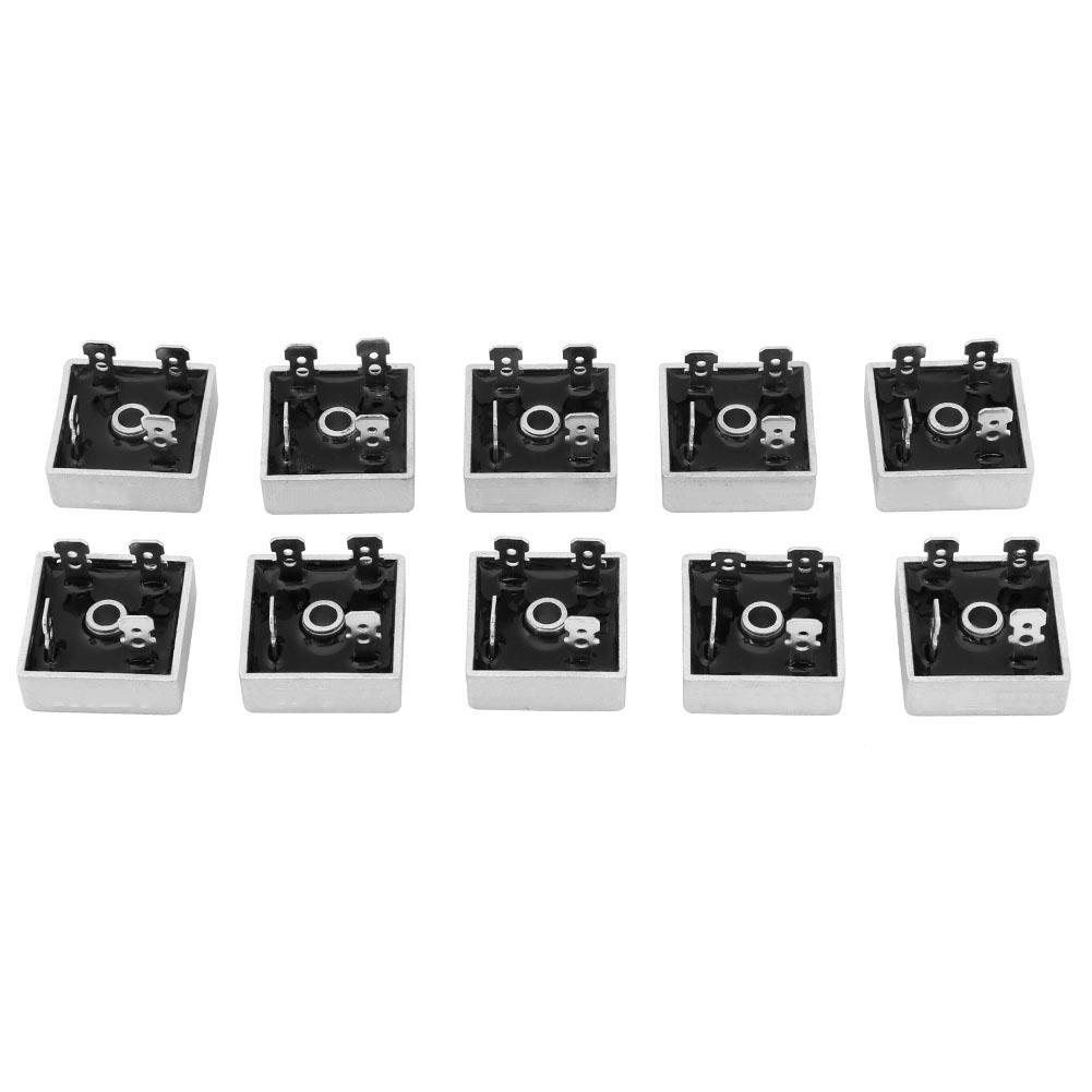 

10pcs KBPC3510 35A 1000V Metal Case Silicon Bridge Rectifier