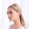 Bridal Headband, Daily Accessories Children Adult Versatile Floral Water Drill with Dress Wedding Headgear