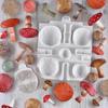 Creative New Huge Mushroom Silicone Fondant Molds Wedding Cake Decorating Tools Cake Molds For Baking Chocolate Resin Molds