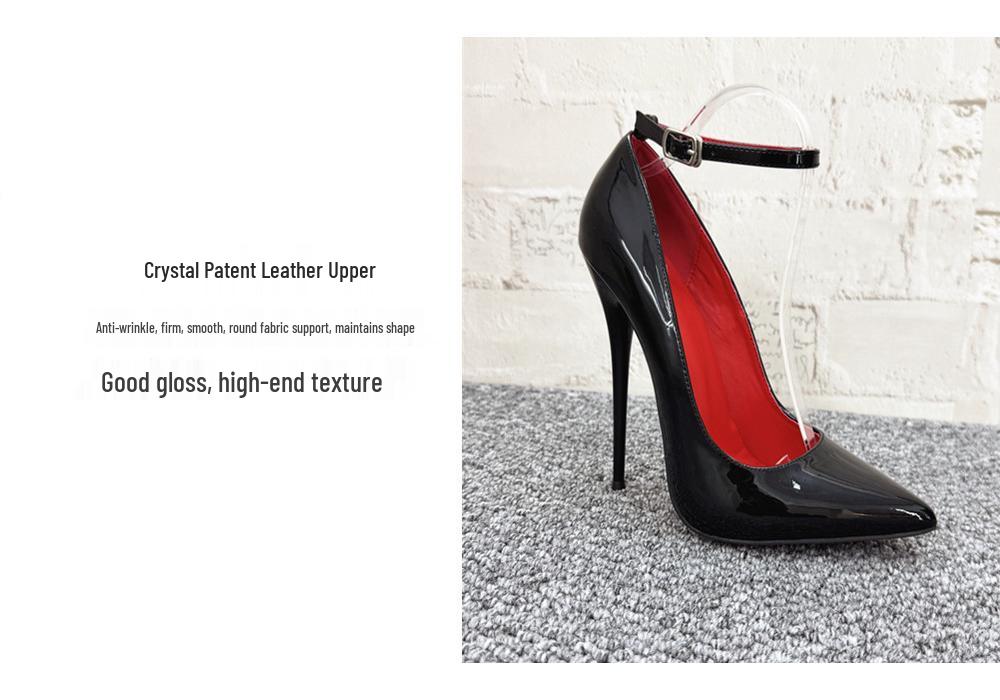 14CM Ψηλοτάκουνα Stiletto: Σέξι Παπούτσια Μεγάλων Μεγεθών για Νυχτερινά Κέντρα & Cross-Dressing