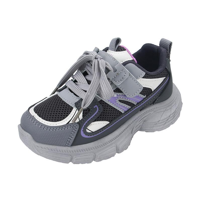 Children's Dad Shoes 2025 Autumn New Boys Mesh Breathable Sports Shoes Trendy Brand Girls Casual Shoes Sports Shoes