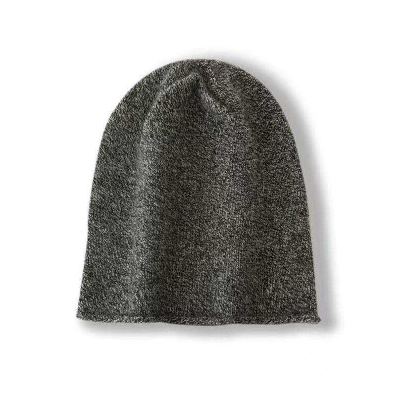 Unisex Kaschmir Strickmützen: Warme Totenkopfmützen mit Ohrenschutz für Herbst & Winter One Size