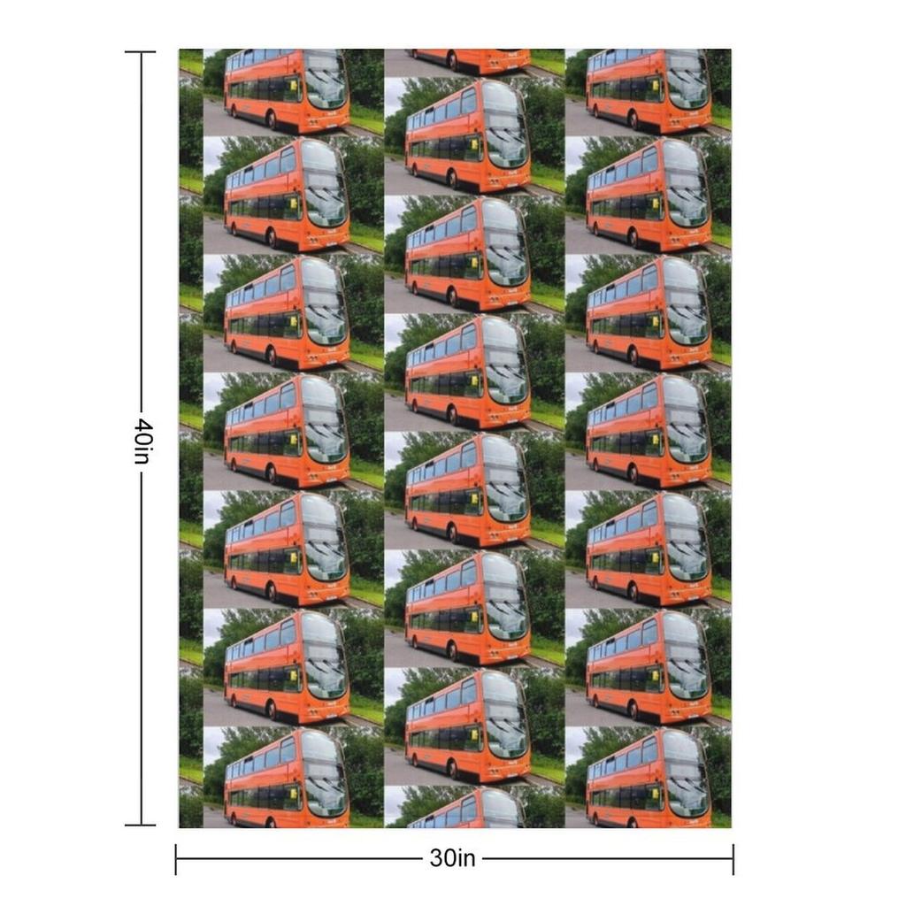 Bus Throw Blanket valentine gift ideas wednesday for sofa Thins Blankets