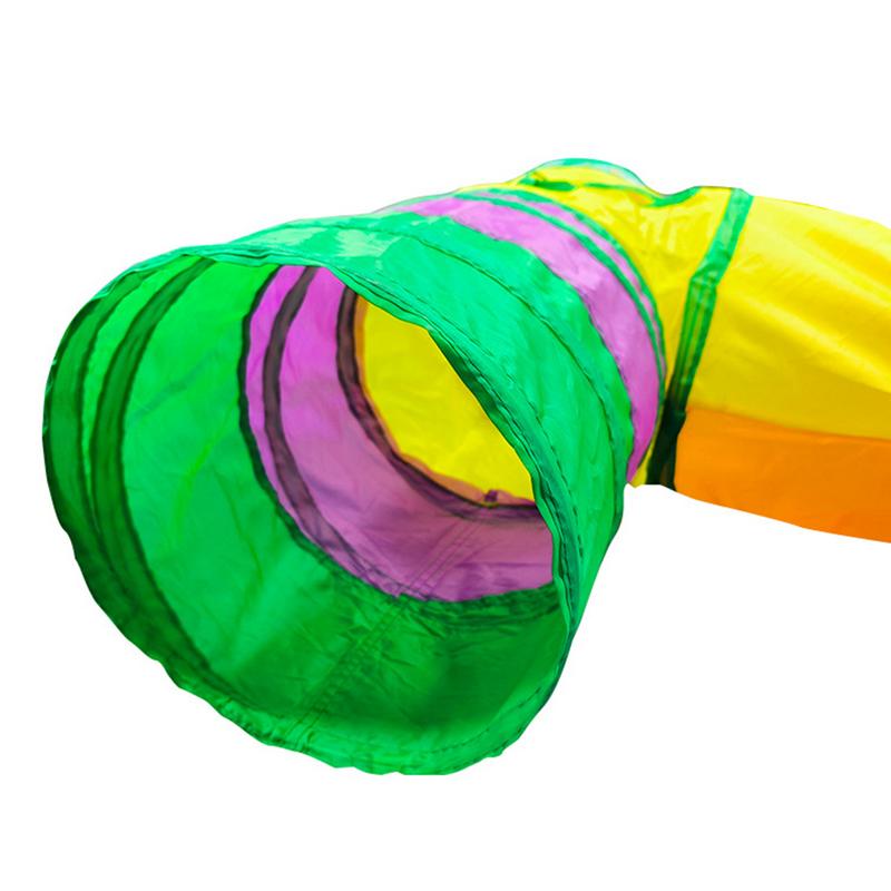 Cat Tubes And Tunnels T Shape Cat Track Toy Cat Play Tunnel Pet Cat Toy Portable Animal Tunnel Indoor Cat Toys Interactive Cat