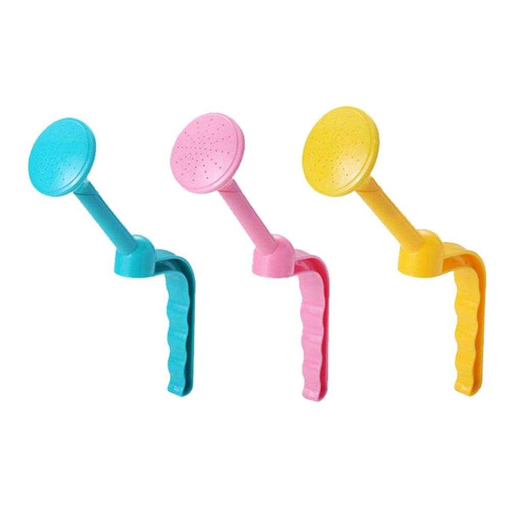 

3Pcs Mixed Color Garden Tools Plastic Watering Can Long Mouth Shower Watering Can Spout Type A