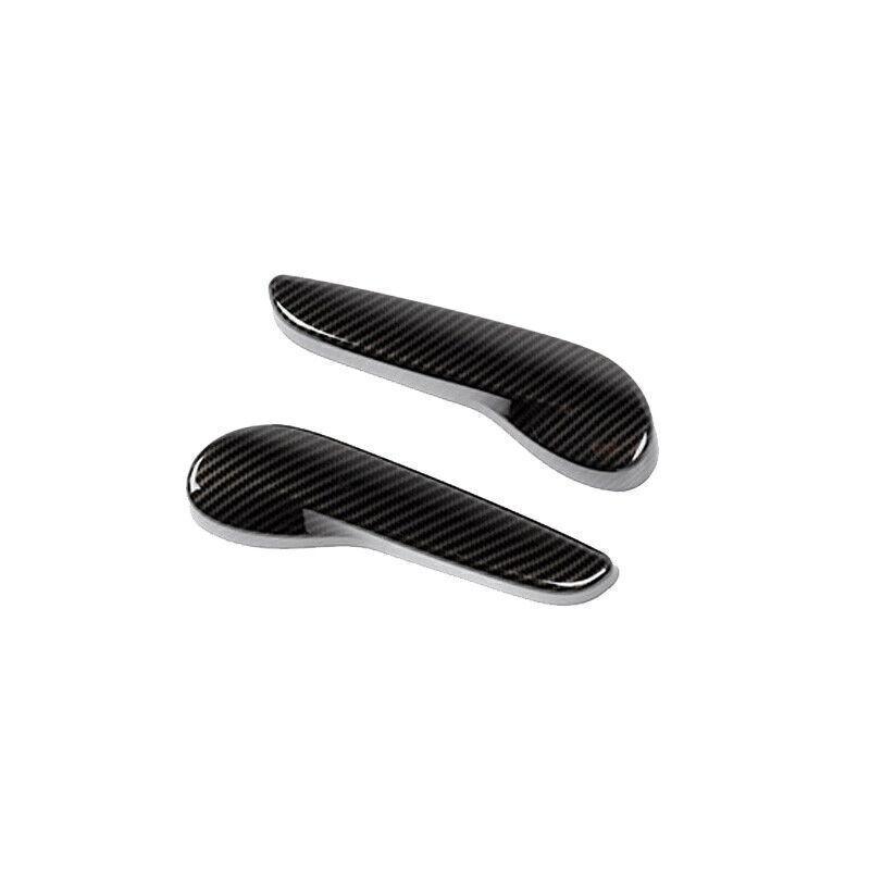 For Jeep Grand Cherokee 11-2021 Carbon Fiber Seat Adjustment Handle Cover Trim