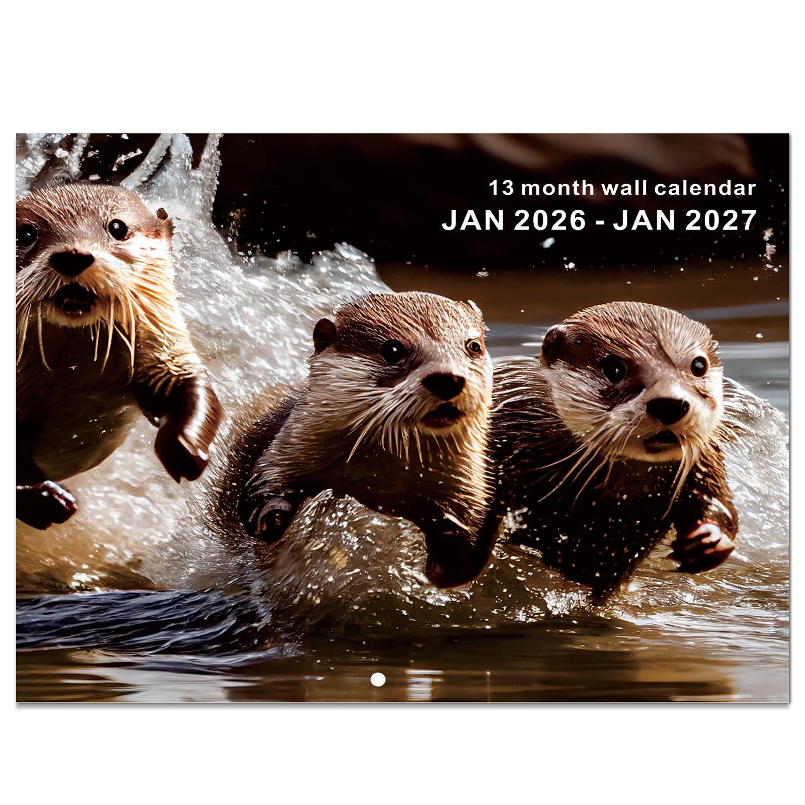 

Календарь на стену на 2026 год, тематический, месячный календарь с 16 фотографиями в высоком разрешении One Size