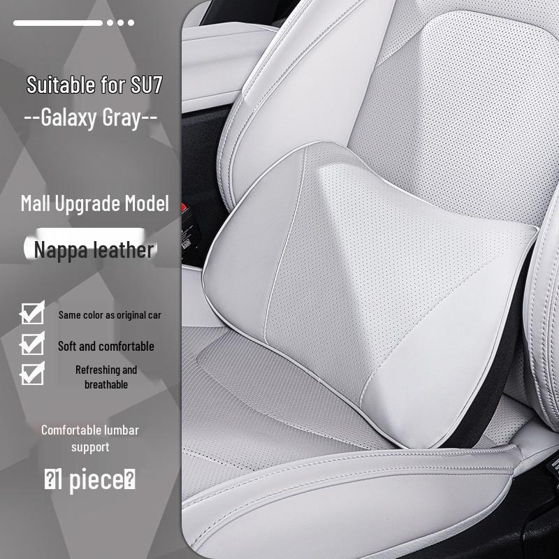 Xiaomi SU7/YU7 Magnetic Headrest & Lumbar Memory Foam Car Pillow