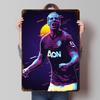 Rio Ferdinand Football Player Tinplate Poster Customized Wall Art Vintage Metal Signs Retro Tin Plaque for Decoration Home House