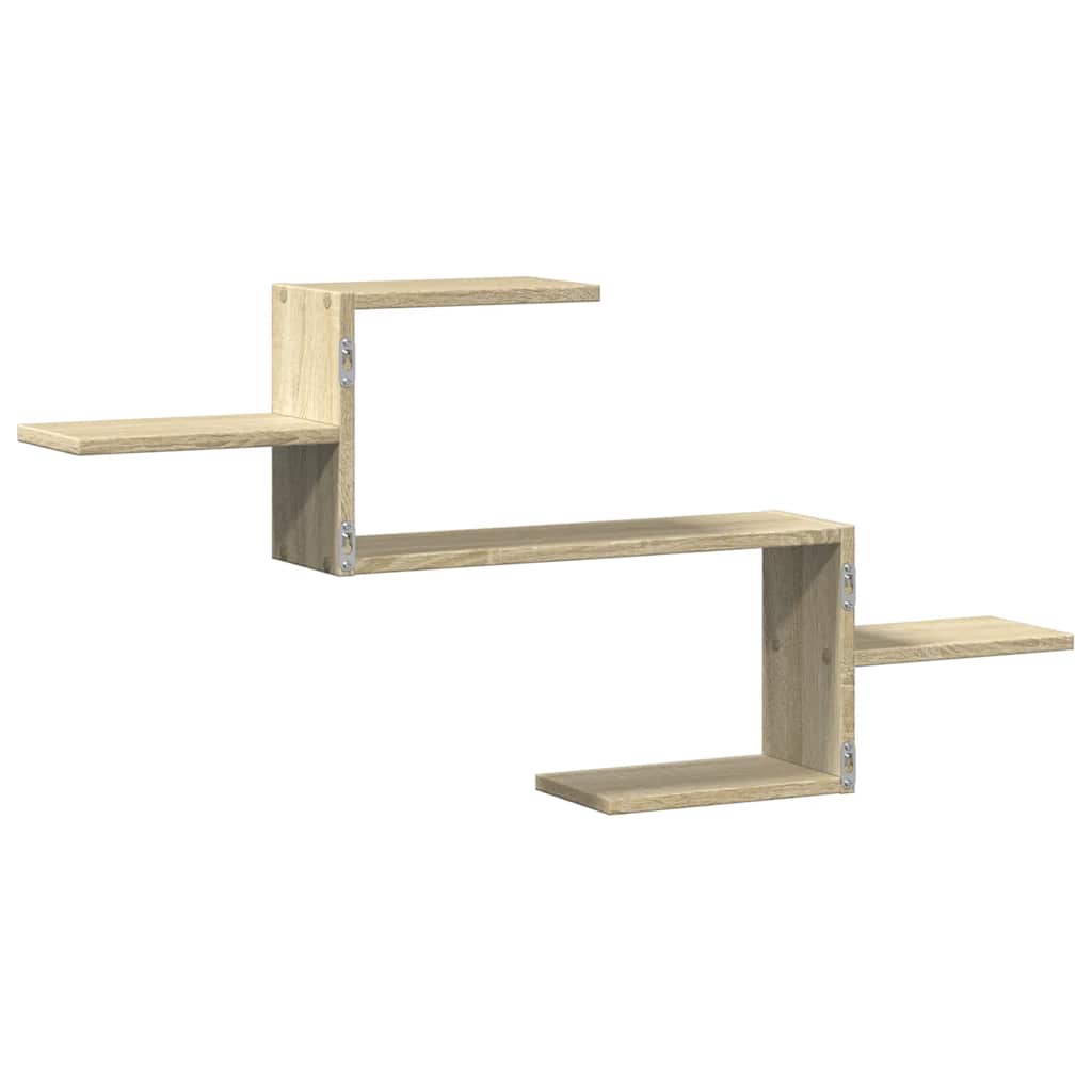 Wall Shelf Sonoma Oak 104 x 15 x 49 cm Particleboard