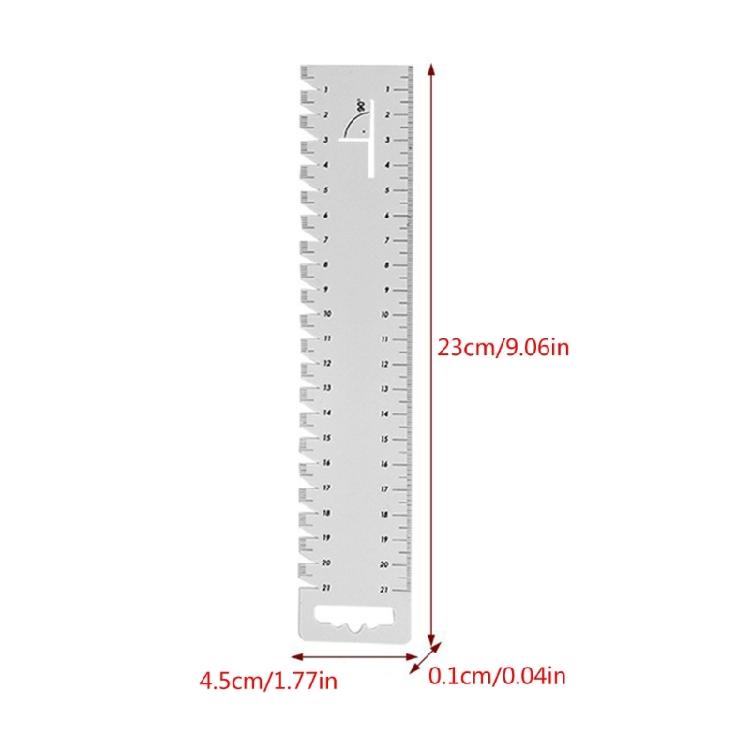 Acrylic Quilters Ruler Fabric Cutting Ruler Sewing Ruler Patchwork Ruler