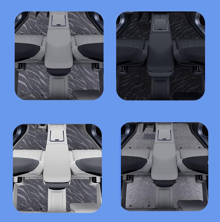 Juego de Alfombrillas de Suelo y Alfombrilla de Maletero Zeekr 7X - Cobertura Completa Piezas de Mejora Interior 2025