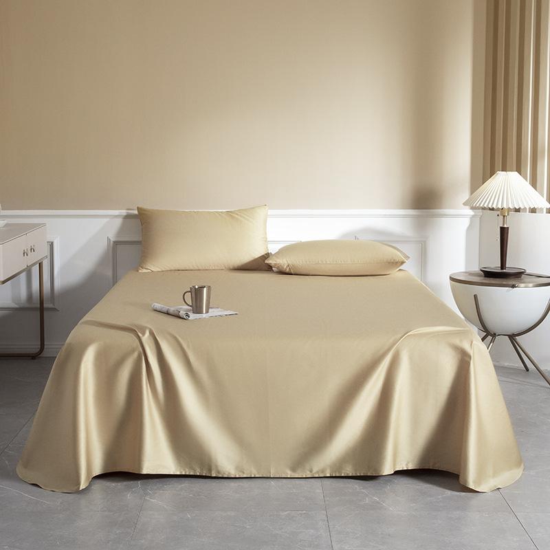 13 Colours Cotton Bed Linen Class A Mother and Baby Grade Light Luxury Minimalist Single Sheet Without Pillowcase