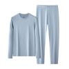 Luxury Lenzing Modal Men's Thermal Underwear Set - 80-count, Thin, Perfect for Spring, Autumn, and Winter.