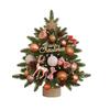 Artificial Mini Christmas Tree Kit with Lights