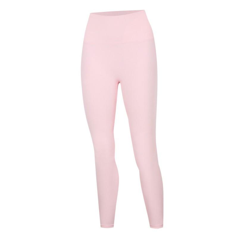 High-Waisted 9/10 Length Yoga Leggings Women Seamless Ultra-Stretch Quick-Dry Breathable Workout Pants