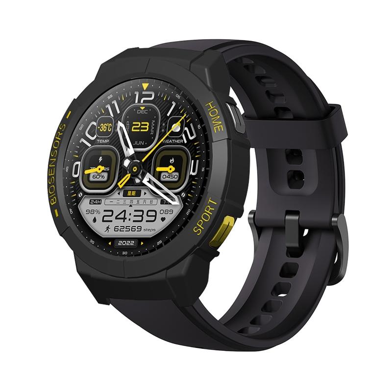 Adequado para mibro gs assista luva protetora leve durável proteção de habitação dura-shell à prova de choque capa de caso de pc