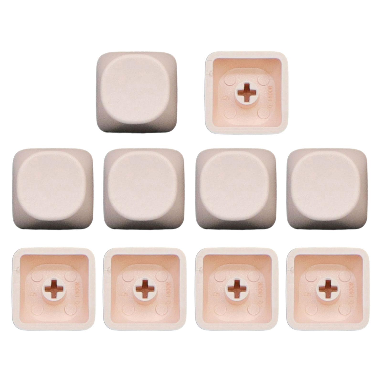 

10 шт. PBT колпачки для клавиш профиля MOA 1U пустые дополнительные колпачки для игровых механических клавиатур