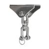 304 Stainless Steel High Quiet Suspension Plate Disc Yoga Pilates Hardware Swivel Fixing Hook for Swing Chair Basket