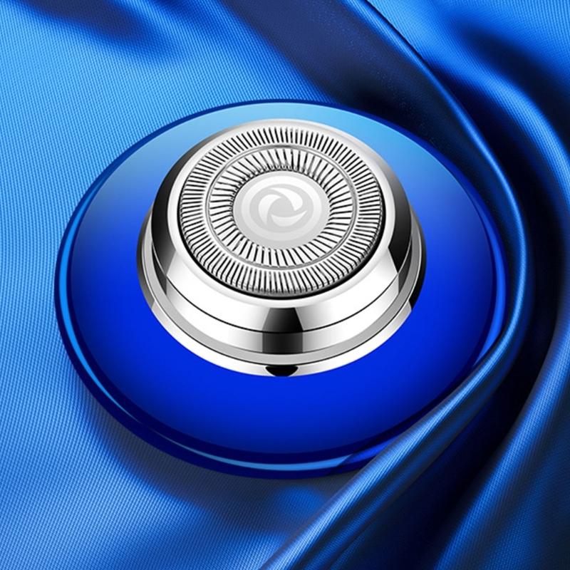 Portable Men Electric Shaver IPX7 Waterproof Lightweight Rechargeable Facials Hair Trimmer For Travel And Daily Grooming