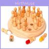 Wooden Childrens Memory Chess Game For Early Education And Focus Development