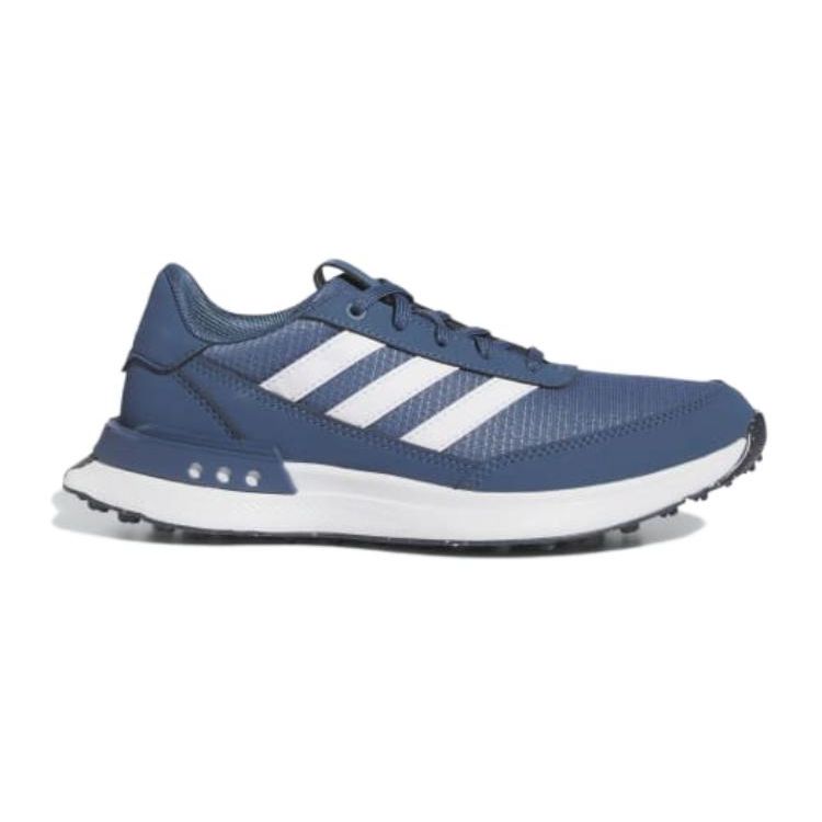 adidas S2G Spikeless 24 Golf J Preloved Ink White Kids Sneakers Blue Cloud-White Core-Black IF0315