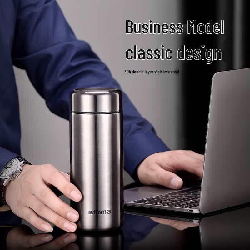 Simita Men's 304 Stainless Steel Insulated Mug with Filter