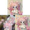 Cotton Plush Doll With Deer Horns For Girls Gift And Collectible Decor