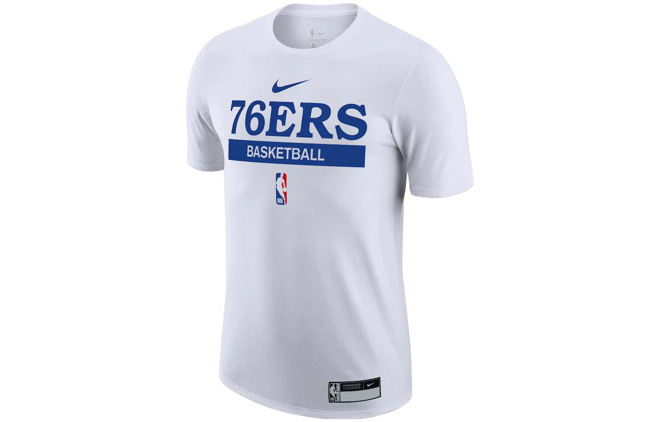 

Nike T Shirts Men s White Crew Neck Moderate Straight Fit DR6481-100 XL