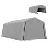 Garage Tent Carport Dim. 6.2L X 3.3W X 2.4H M Robust Galvanised Steel High-Density PE 150 G/m² Waterproof Anti-UV