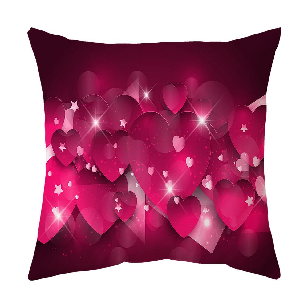 

Подушка-любовь, Подушка для дивана из короткого плюша, Подушка, Цифровая печать, Домашний подарок на День святого Валентина 45 * 45cm (collection priority delivery)