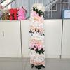 1 Meter Long Flower Row Wedding Runway Road Lead Arch Wedding Simulation Flower Row Flower Wedding Supplies Rose Fake Flower