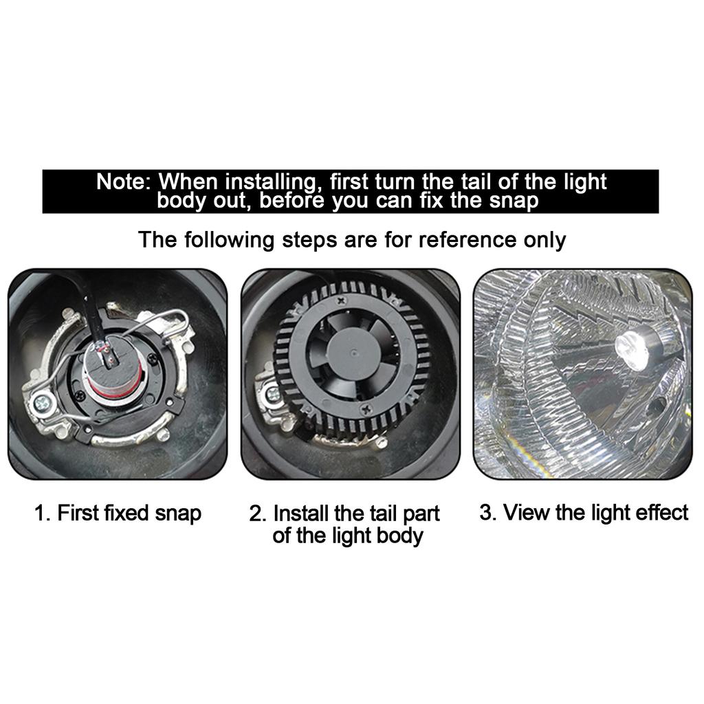 120W Auto Lamp Mini Lens LED H4 Bulbs Headlight for Cars High Beam Low Beam H4 LED Projector Dual Lens Turbo Fan 6000K White