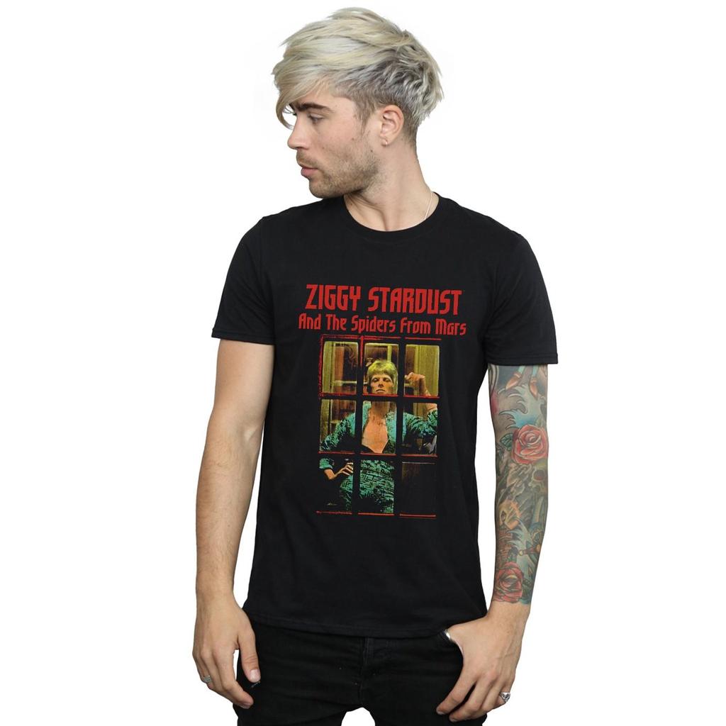 David Bowie Unisex Adult Ziggy Stardust T-Shirt