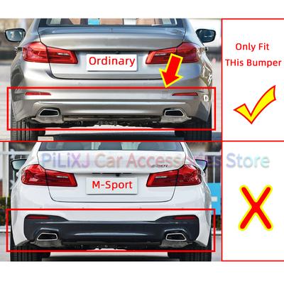 For 2017 2018 2019 Bmw 5 Series G30 G38 518 520 525 530 535 540 Rear Bumper Tow Hook Eye Cover Cap 51127475589 Painted