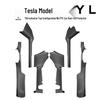 Door Sill Strips Pack for Tesla Y/Model Y - Fits 26 Models, Trim & Protect